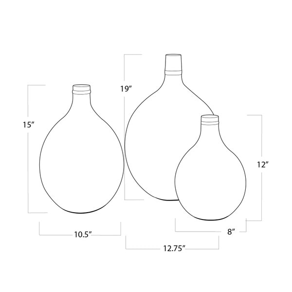 Wine Spheres Set of 3